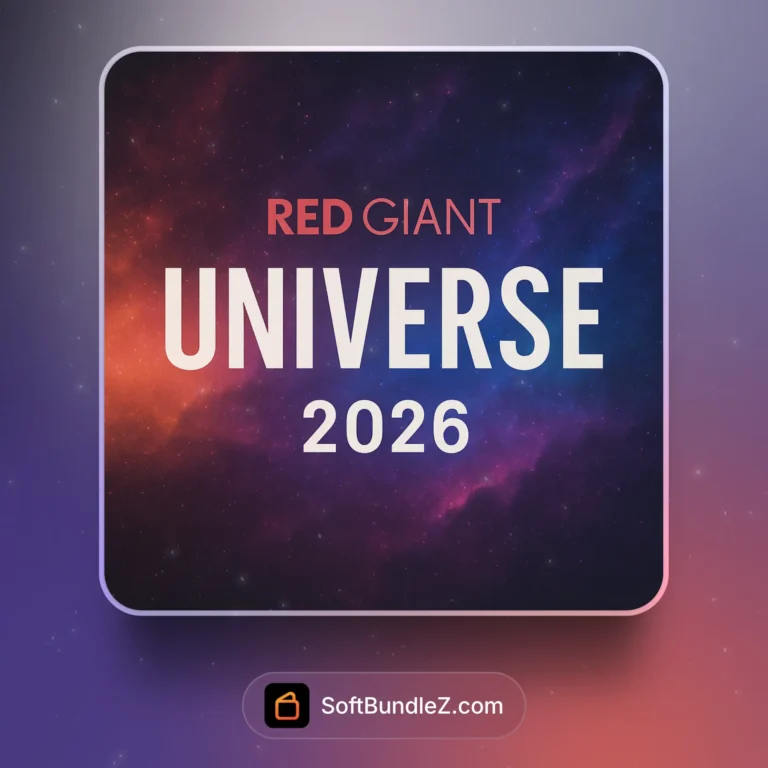 Red Giant Universe 2026, video transitions, motion graphics, GPU plugins, VFX effects
